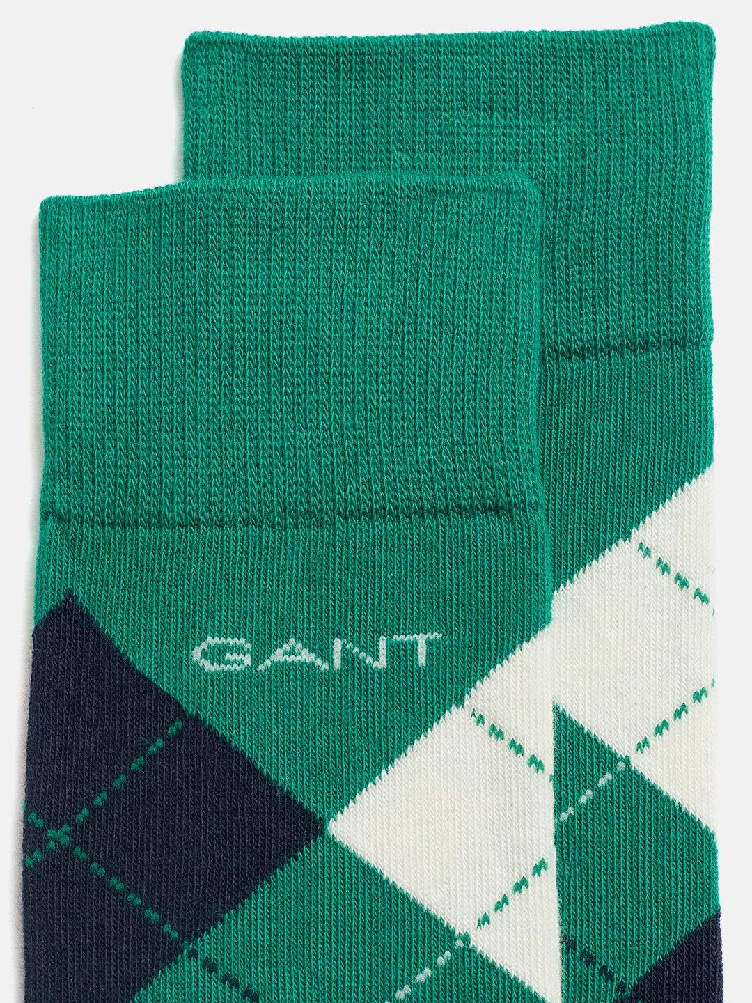 Gant Men Green Argyle Socks