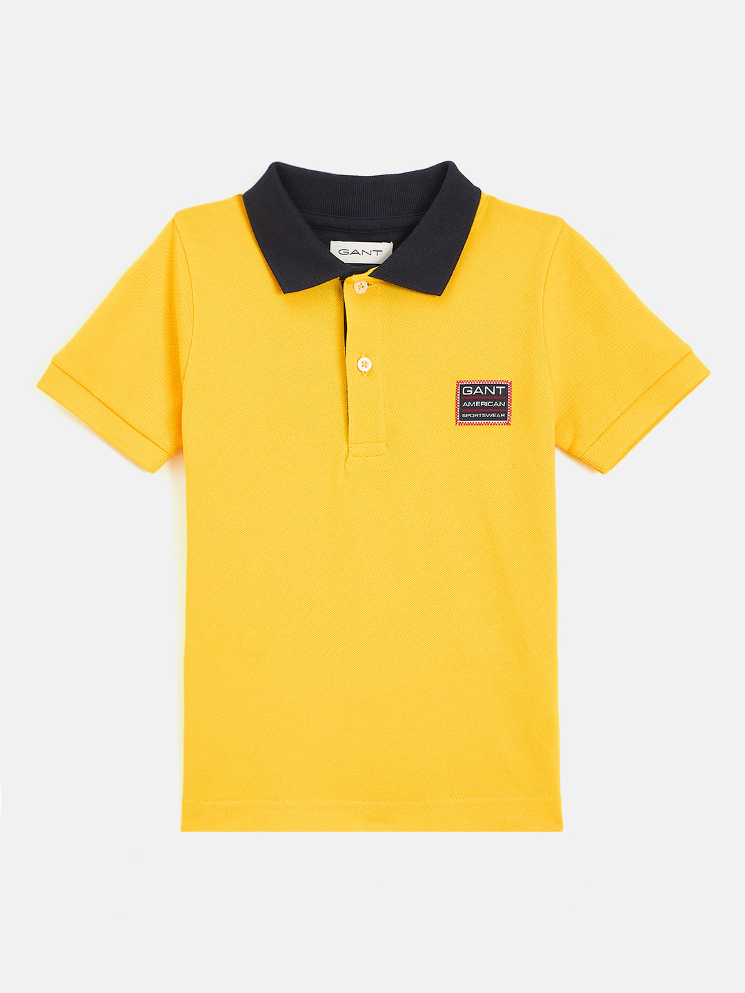 Gant Boys Yellow Polo Tshirt