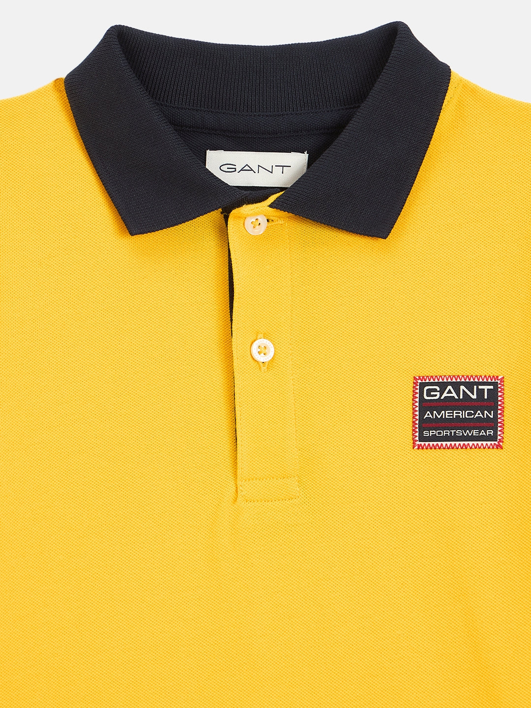 Gant Boys Yellow Polo Tshirt