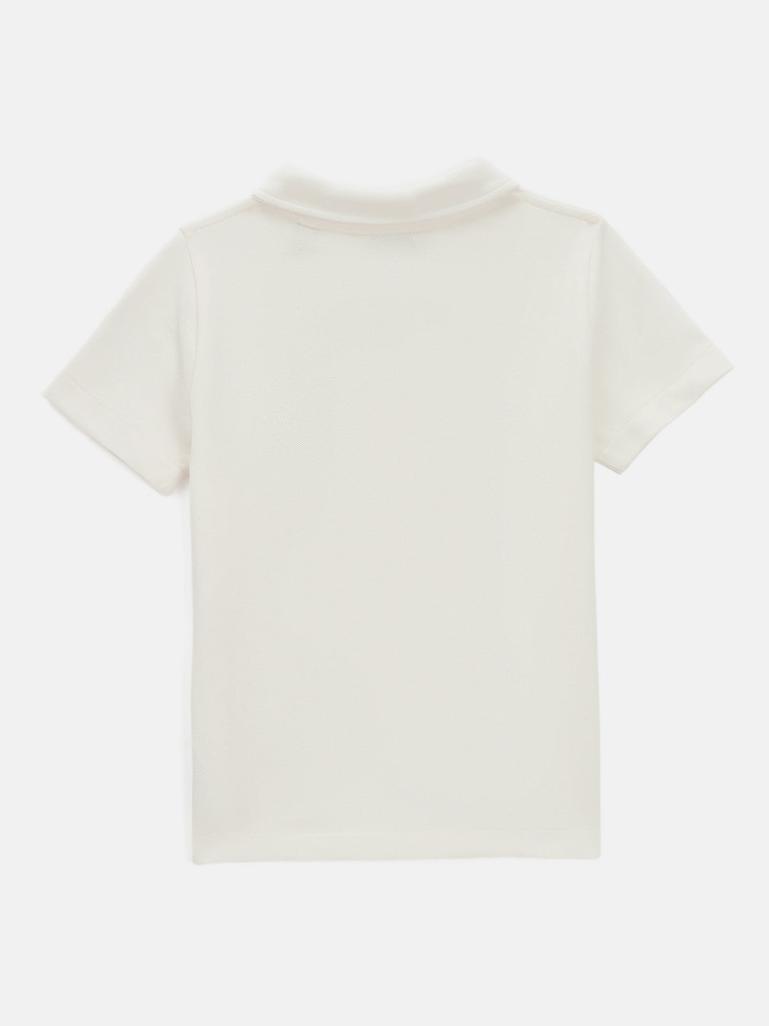 Gant Kids Off White Regular Fit Polo Tshirt