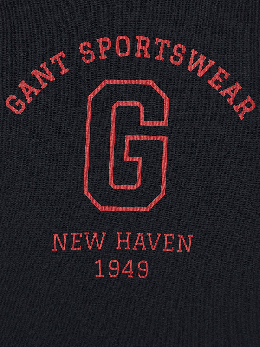 Gant Boys Navy Crew Neck Short Sleeve Typography T-Shirt