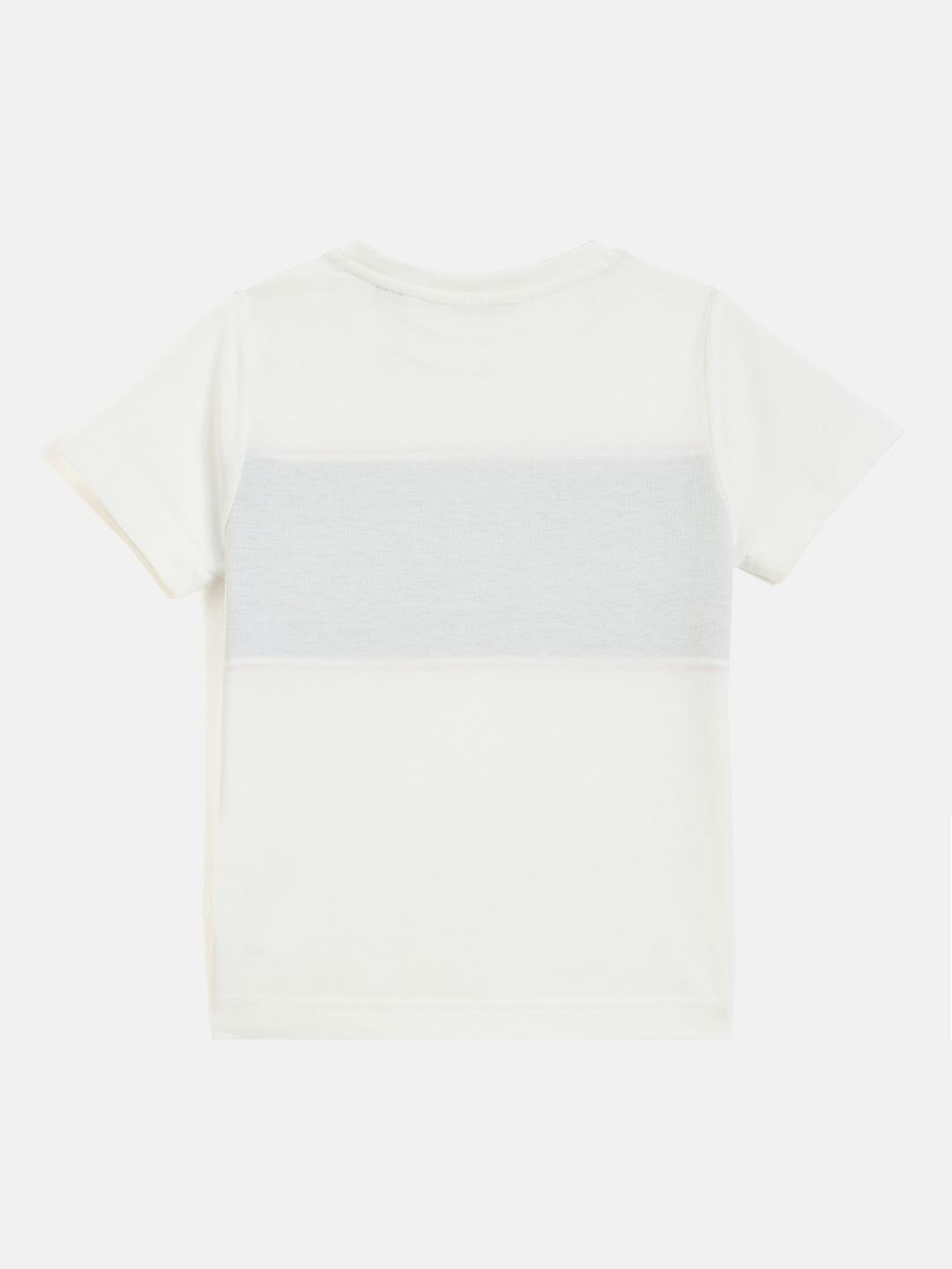 Gant Boys Cream Round Neck Tshirt