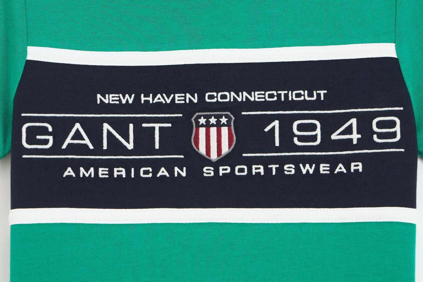 Gant Boys Green Round Neck Tshirt