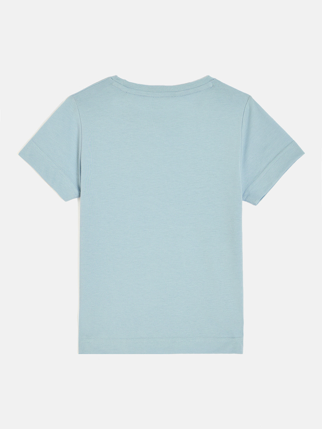 Gant Boys Blue Round Neck Short Sleeve Graphic T-Shirt