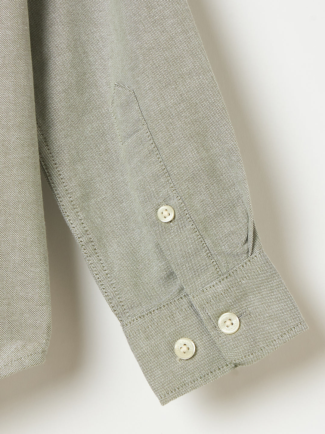 Gant Boys Green Solid Collar Shirt