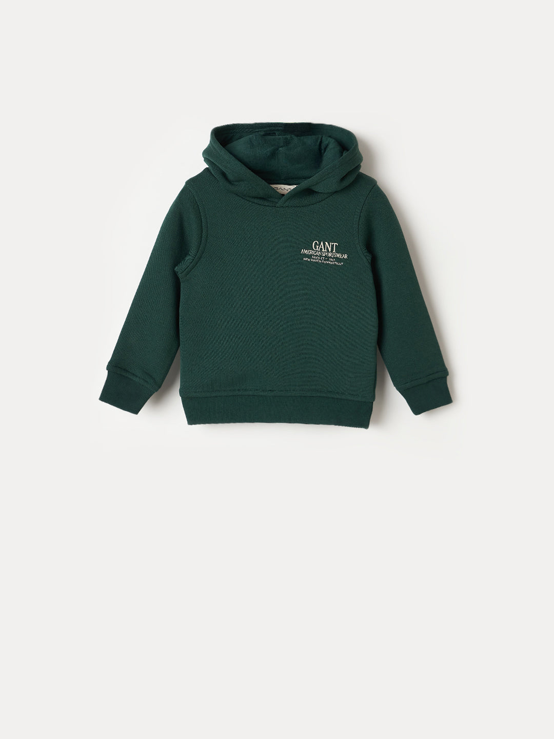 Gant Boys Regular Fit Green Logo Sweatshirt