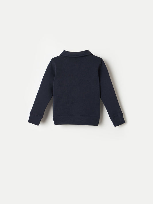Gant Boys Regular Fit Navy Blue Logo Sweatshirt