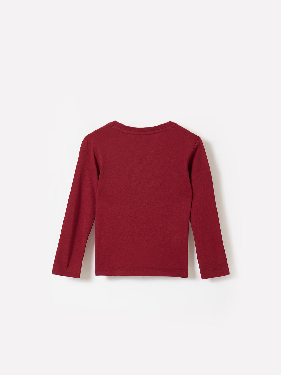 Gant Boys Red Graphic Round Neck Tshirt