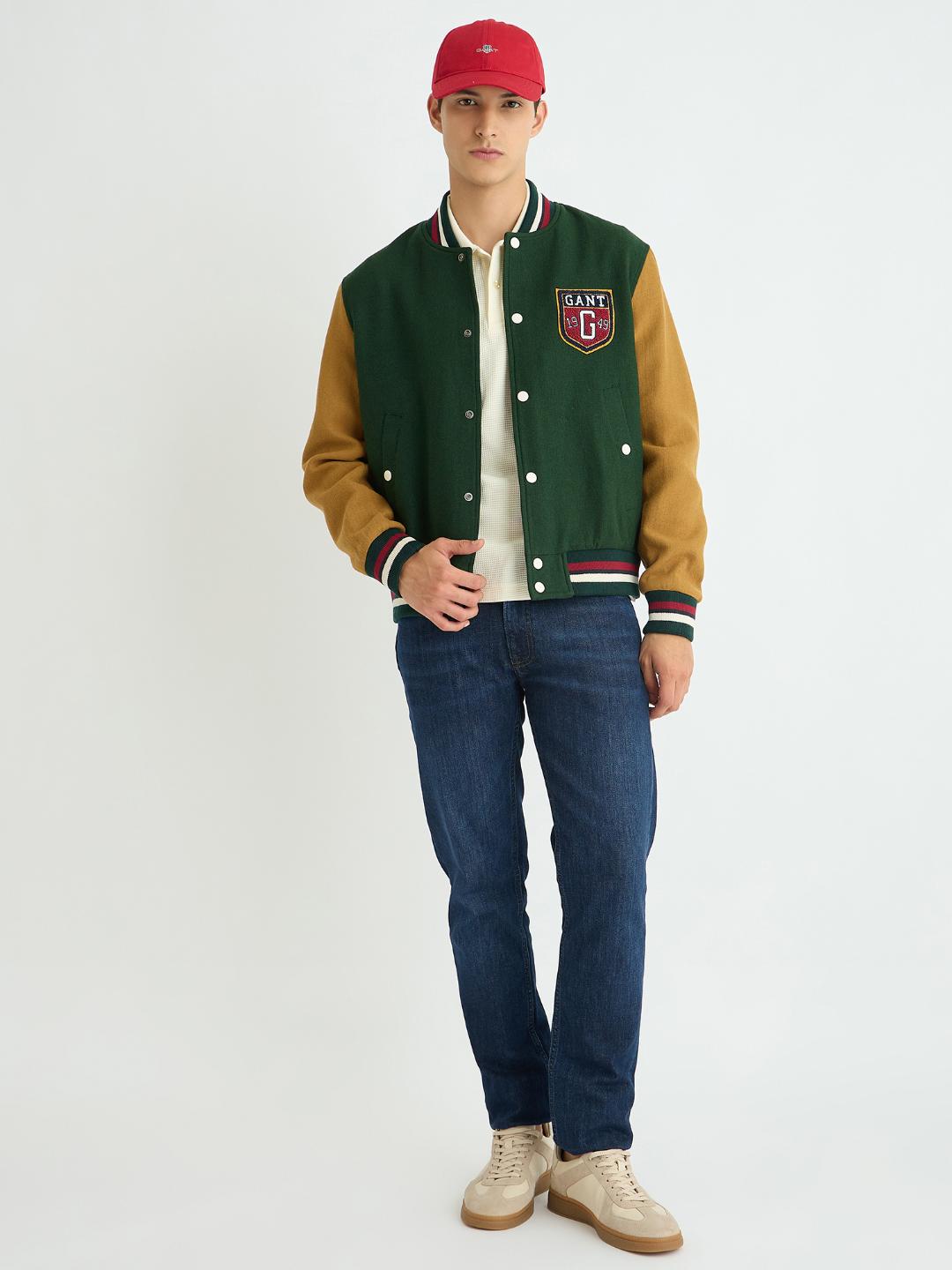 Gant Men Cream Solid Polo Tshirt