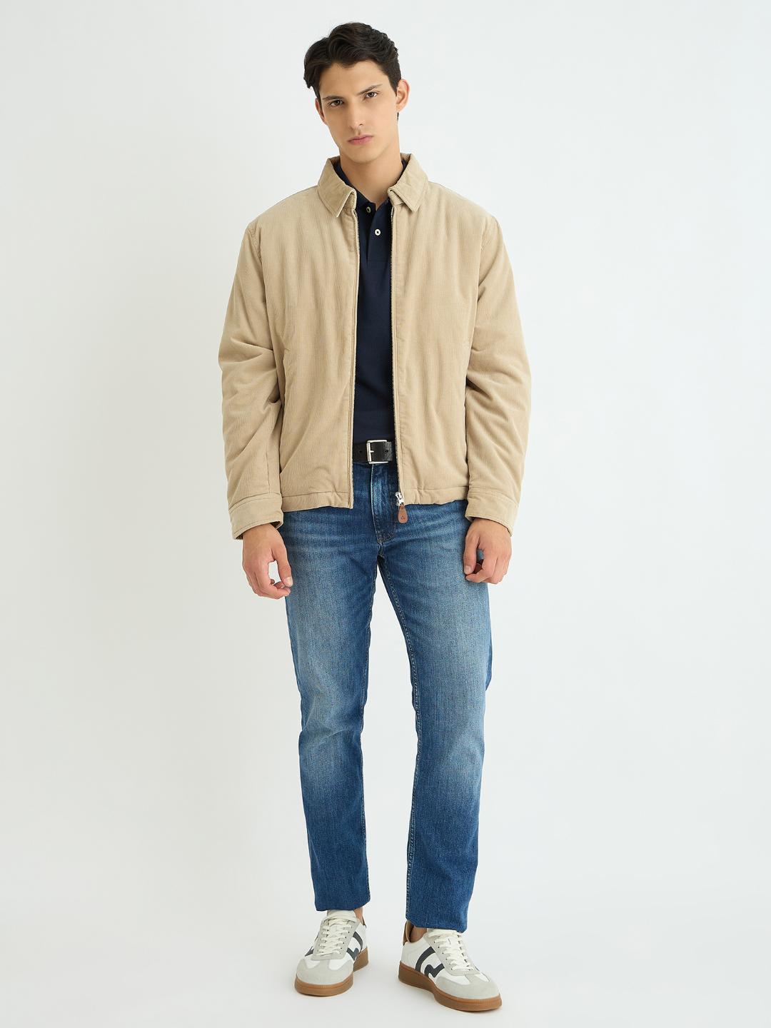 Gant Men Blue Solid Polo Tshirt