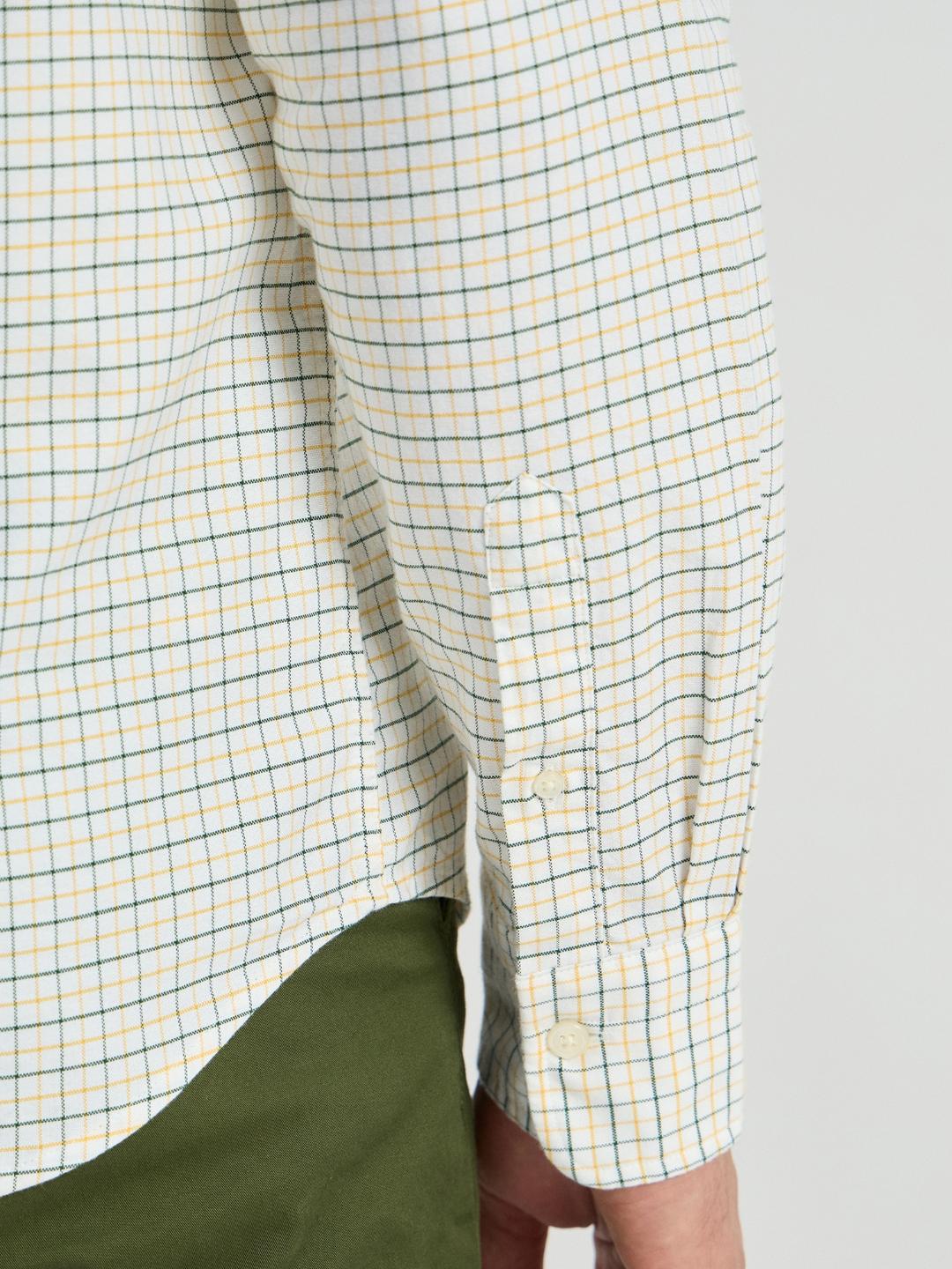 Gant Men Green Checks Shirt