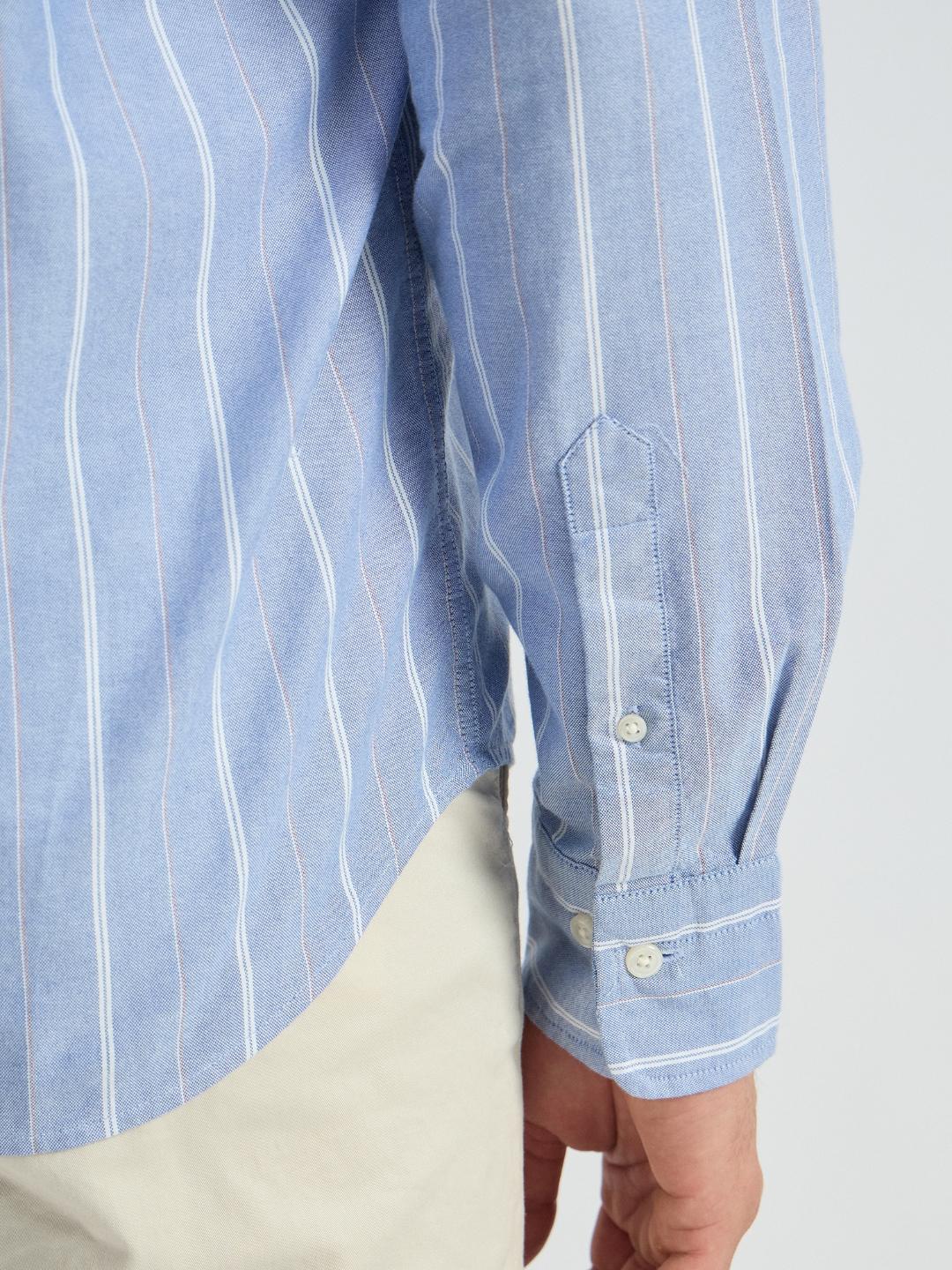 Gant Men Blue Striped Shirt