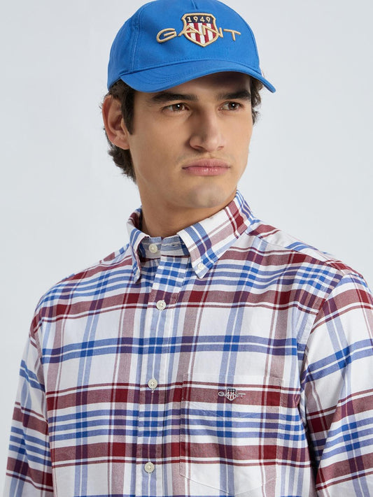 Gant Men Red Checks Shirt