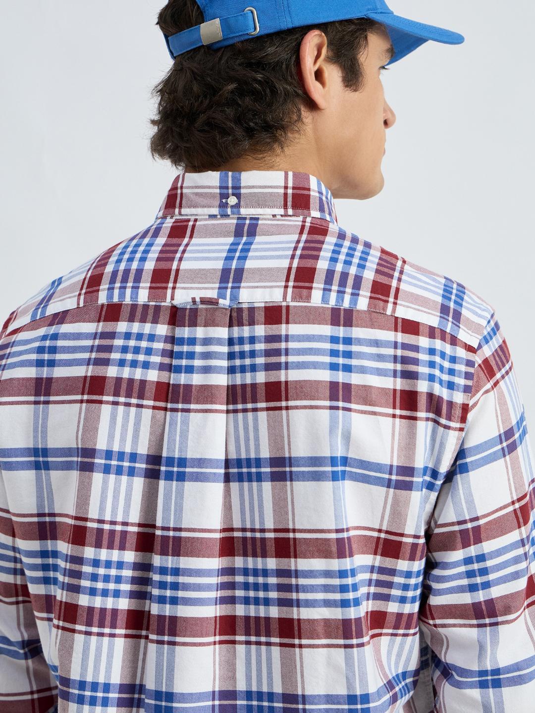 Gant Men Red Checks Shirt