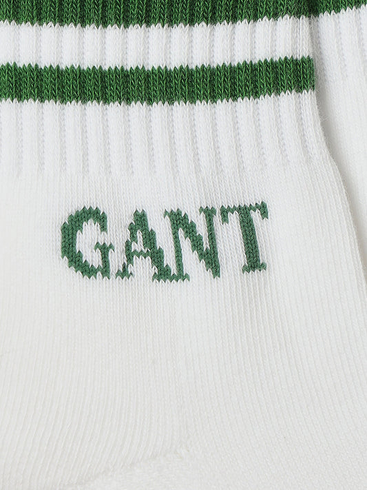 Gant Men Green Solid Socks