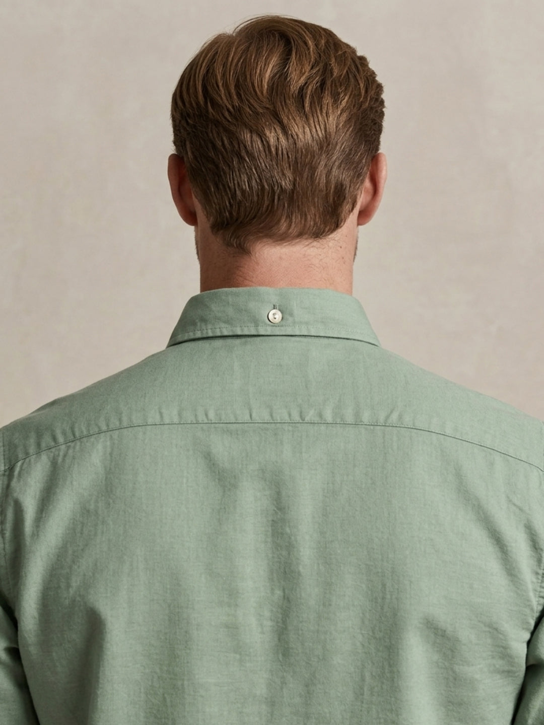 Gant Men Green Solid Regular Fit Pure Cotton Shirt