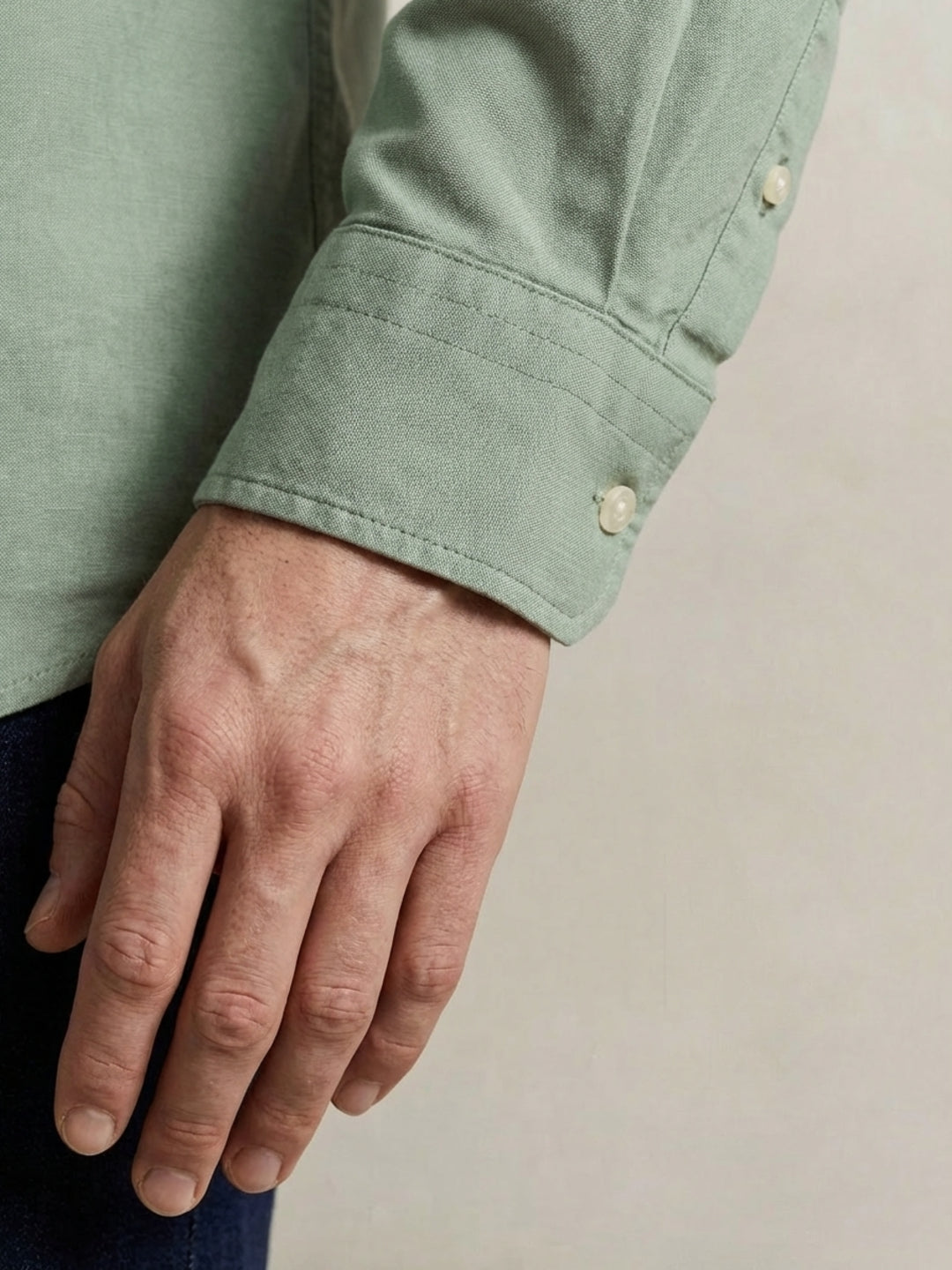Gant Men Green Solid Regular Fit Pure Cotton Shirt