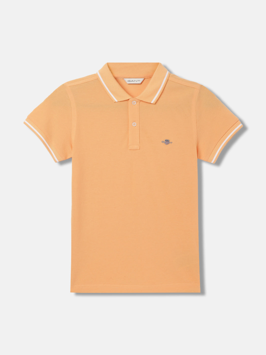 Gant Kids Orange Fashion Regular Fit Polo T-Shirt