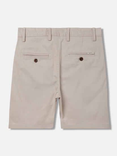 Gant Boys Beige Solid Mid-rise Regular Fit Chino Shorts