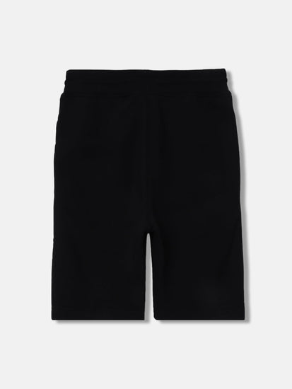 Gant Boys Black Solid Mid-rise Regular Fit Regular Shorts