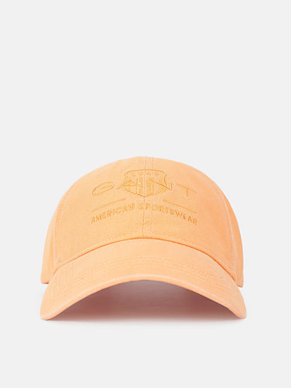 Gant Boys Orange Solid Baseball Cap