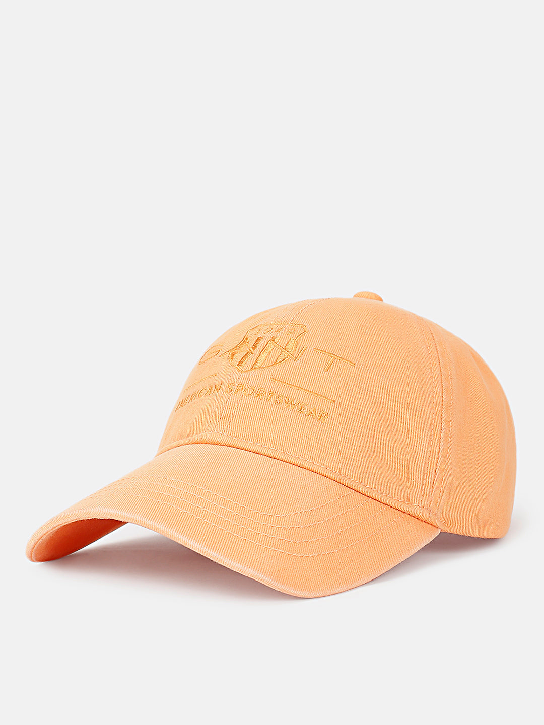 Gant Boys Orange Solid Baseball Cap