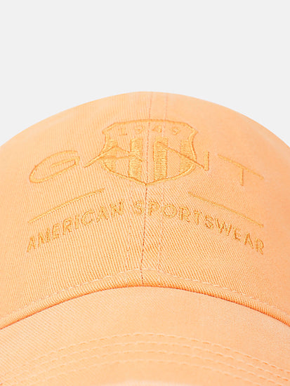 Gant Boys Orange Solid Baseball Cap