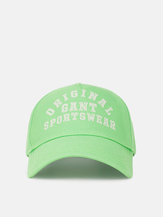 Gant Boys Green Solid Baseball Cap