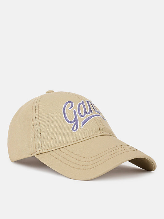 Gant Boys Beige Solid Baseball Cap