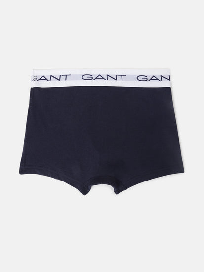 Gant Boys Solid Cotton Trunk (Pack of 3)