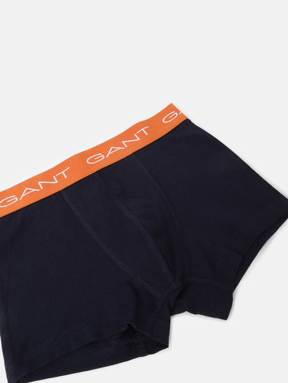 Gant Boys Solid Cotton Trunk (Pack of 3)