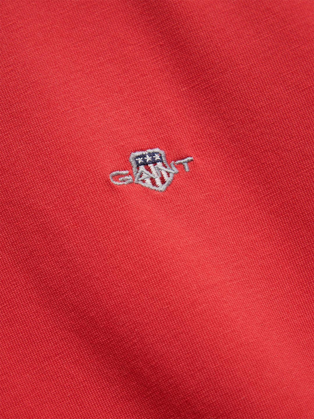 Gant Boys Red Round Neck T-Shirt