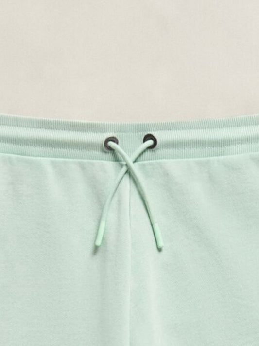 Gant Boys Green Solid Regular Fit Pure Cotton Shorts