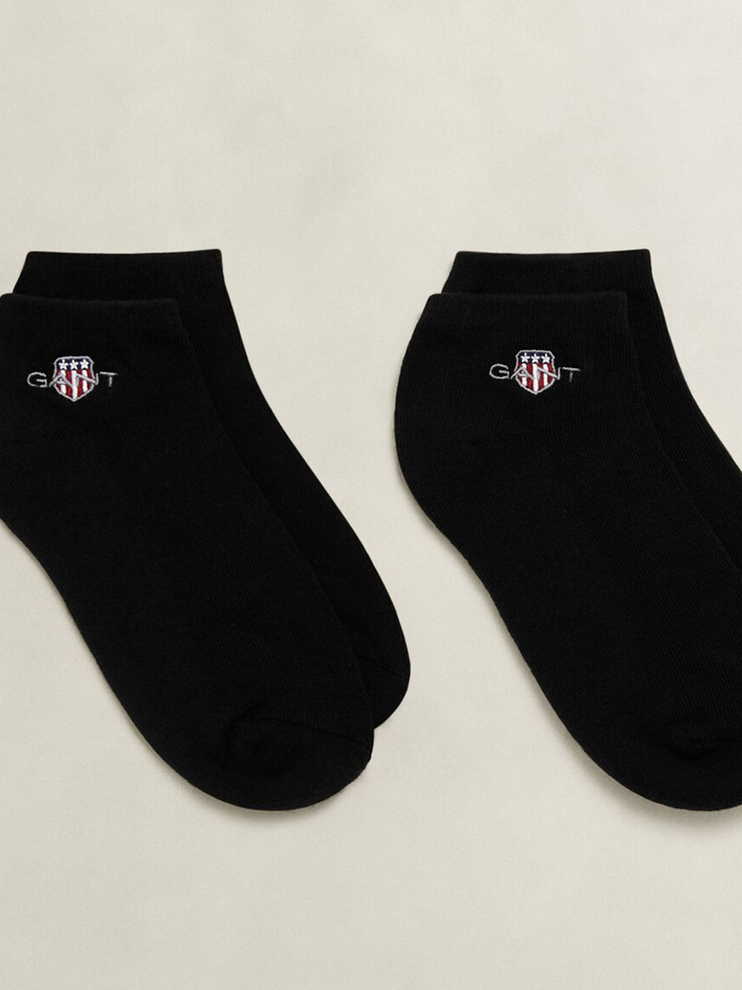 Gant Boys Black Solid Socks Pack of 3