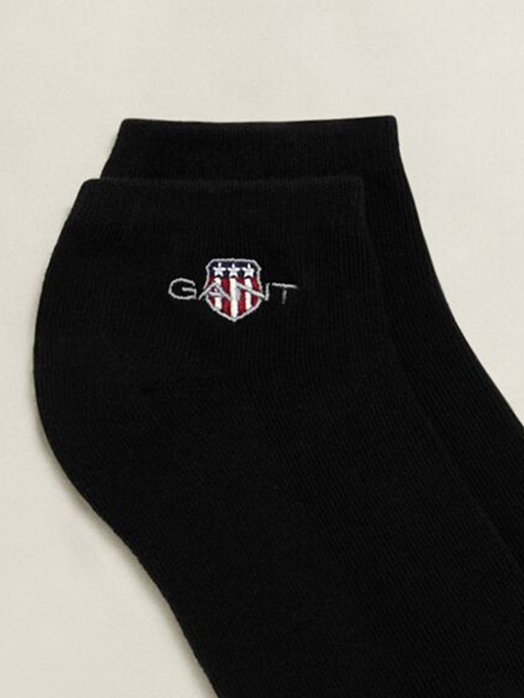 Gant Boys Black Solid Socks Pack of 3