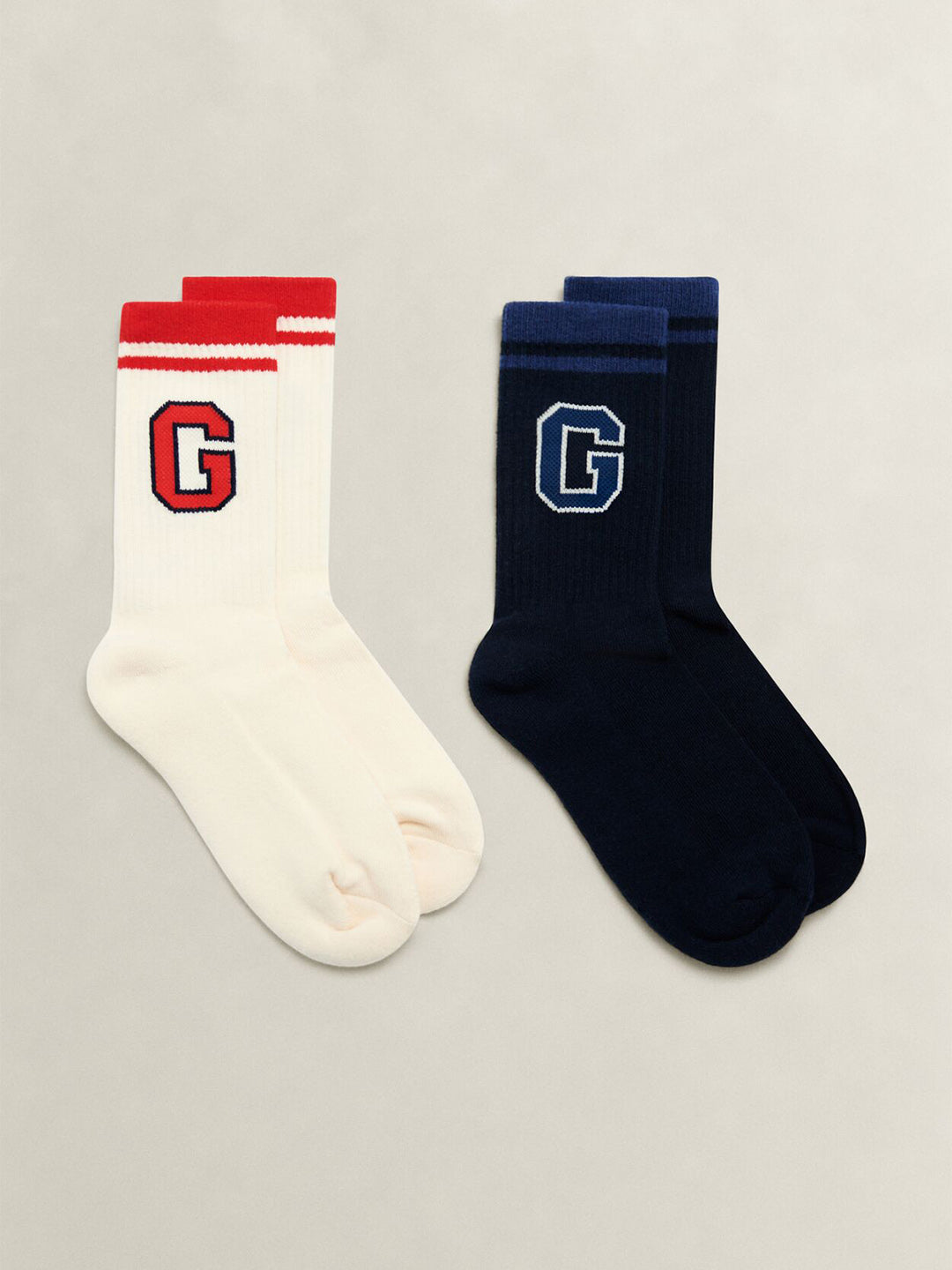 Gant Boys Multicolor Printed Sports Socks Pack of 2