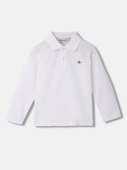 Gant Kids White Regular Fit T-shirt