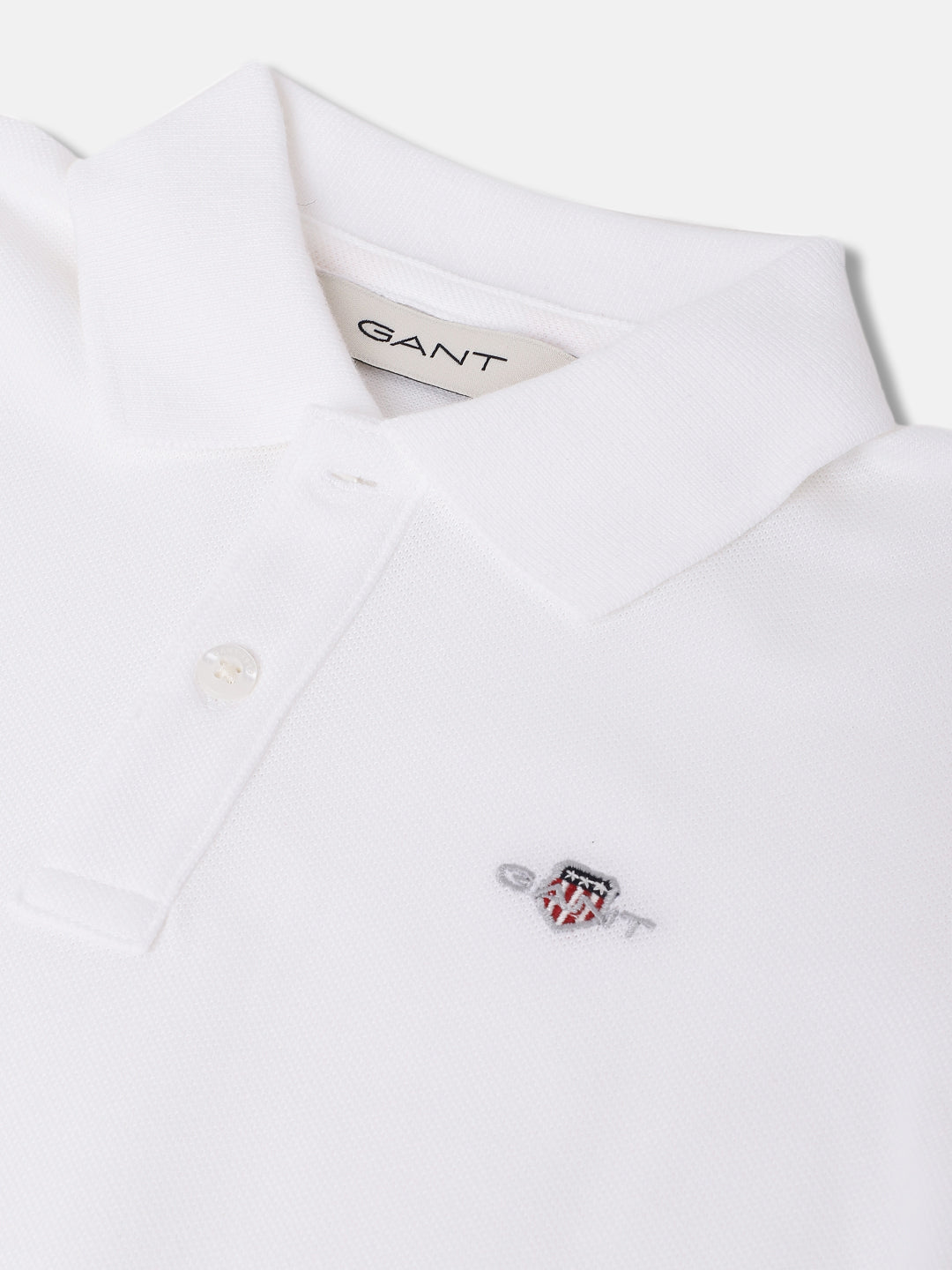 Gant Kids White Regular Fit T-shirt