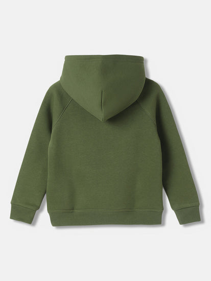 Gant Boys Embroidered Hooded Full Sleeves Sweatshirt