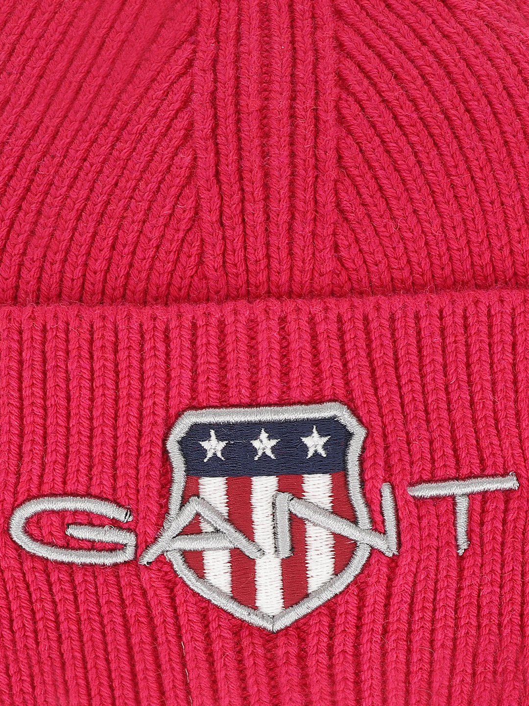 Gant Boys Pink Solid Beanie Cap