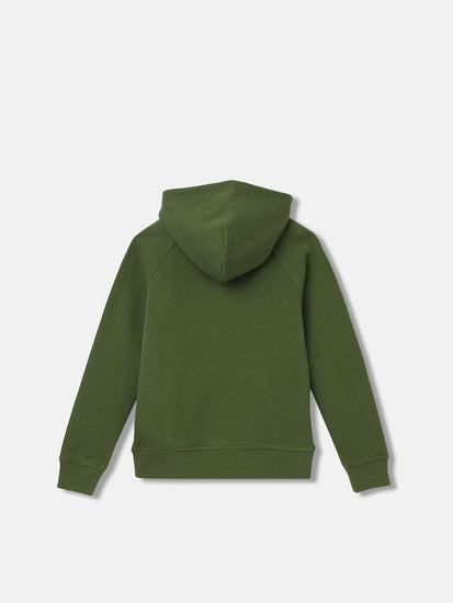 Gant Boys Embroidered Full Sleeves Hooded Sweatshirt