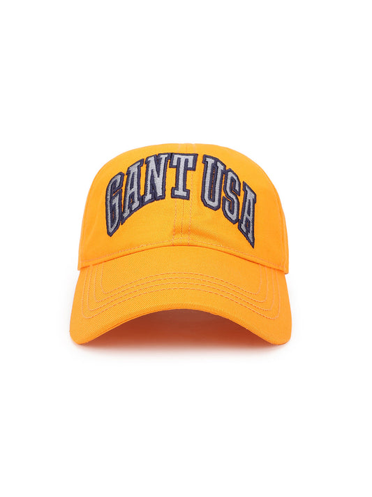 Gant Boys Orange Solid Baseball Cap