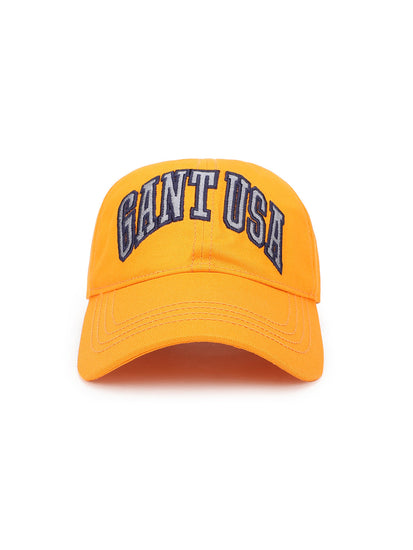 Gant Boys Orange Solid Baseball Cap