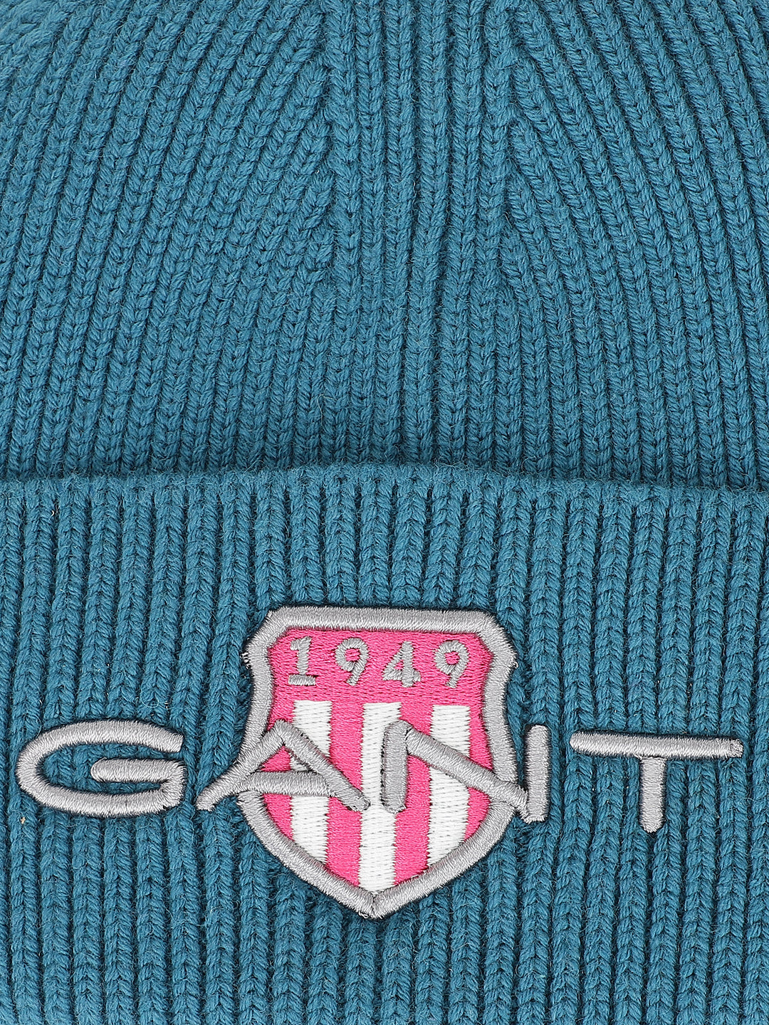 Gant Boys Teal Solid Beanie Cap