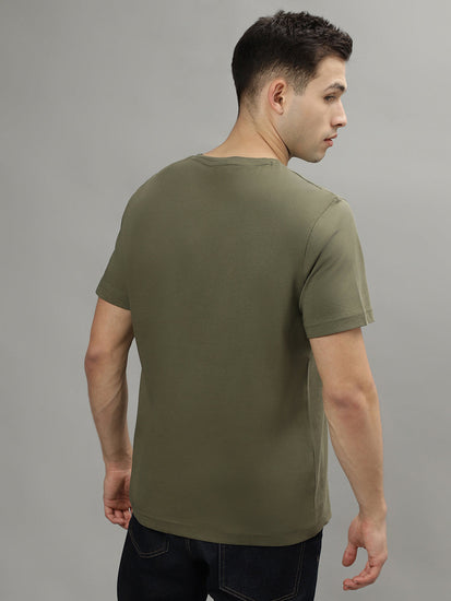 Gant Green Fashion Logo Regular Fit T-Shirt