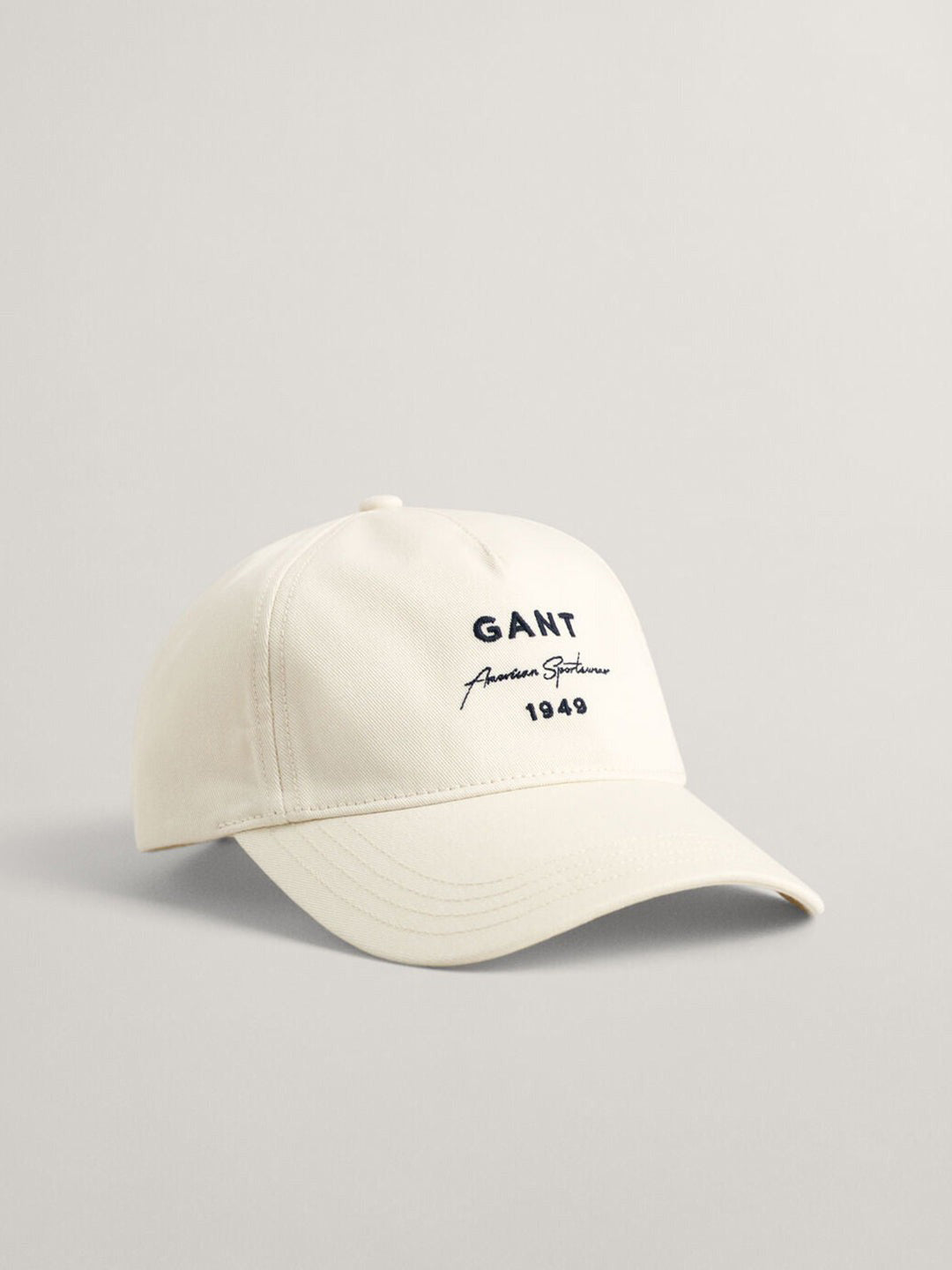 Gant Men Cream Solid Baseball Cap