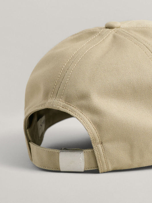 Gant Men Khaki Solid Baseball Cap