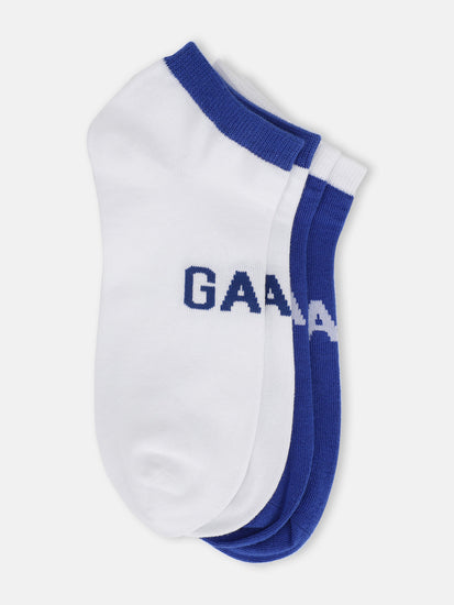 Gant Men Pack of 2 Solid Ankle Length Socks