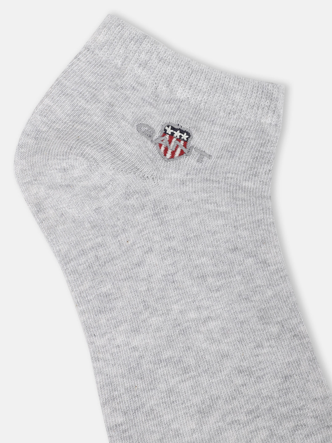 Gant Men Grey Solid Ankle Length Socks