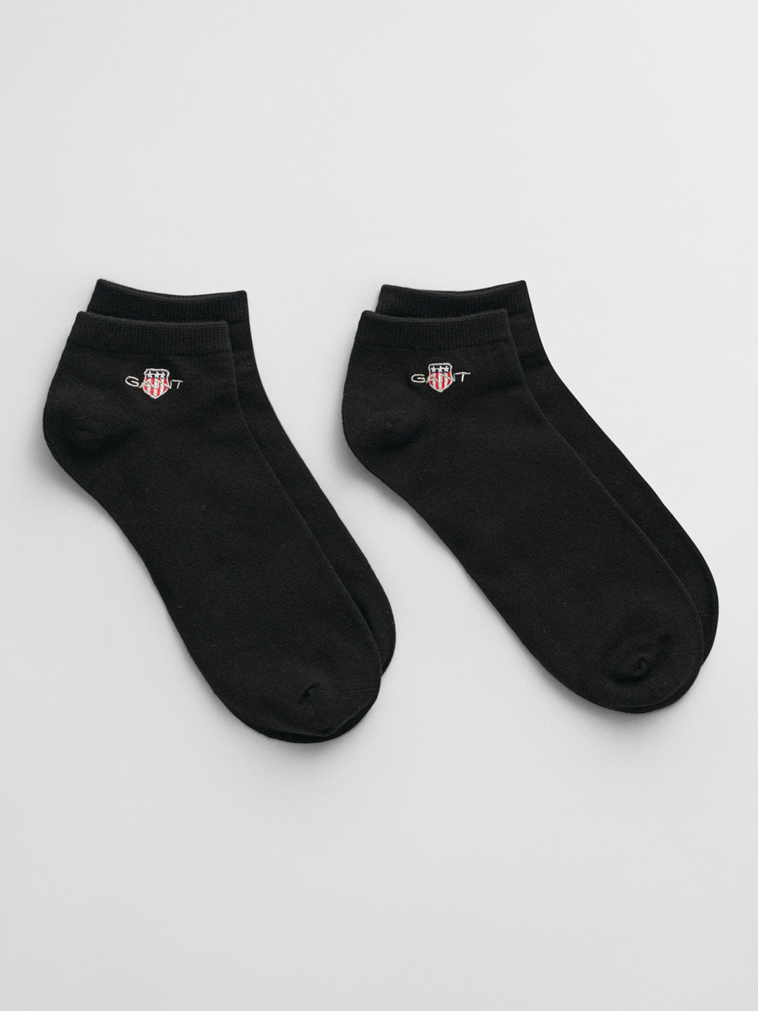 Gant Men Black Solid Ankle Length Socks